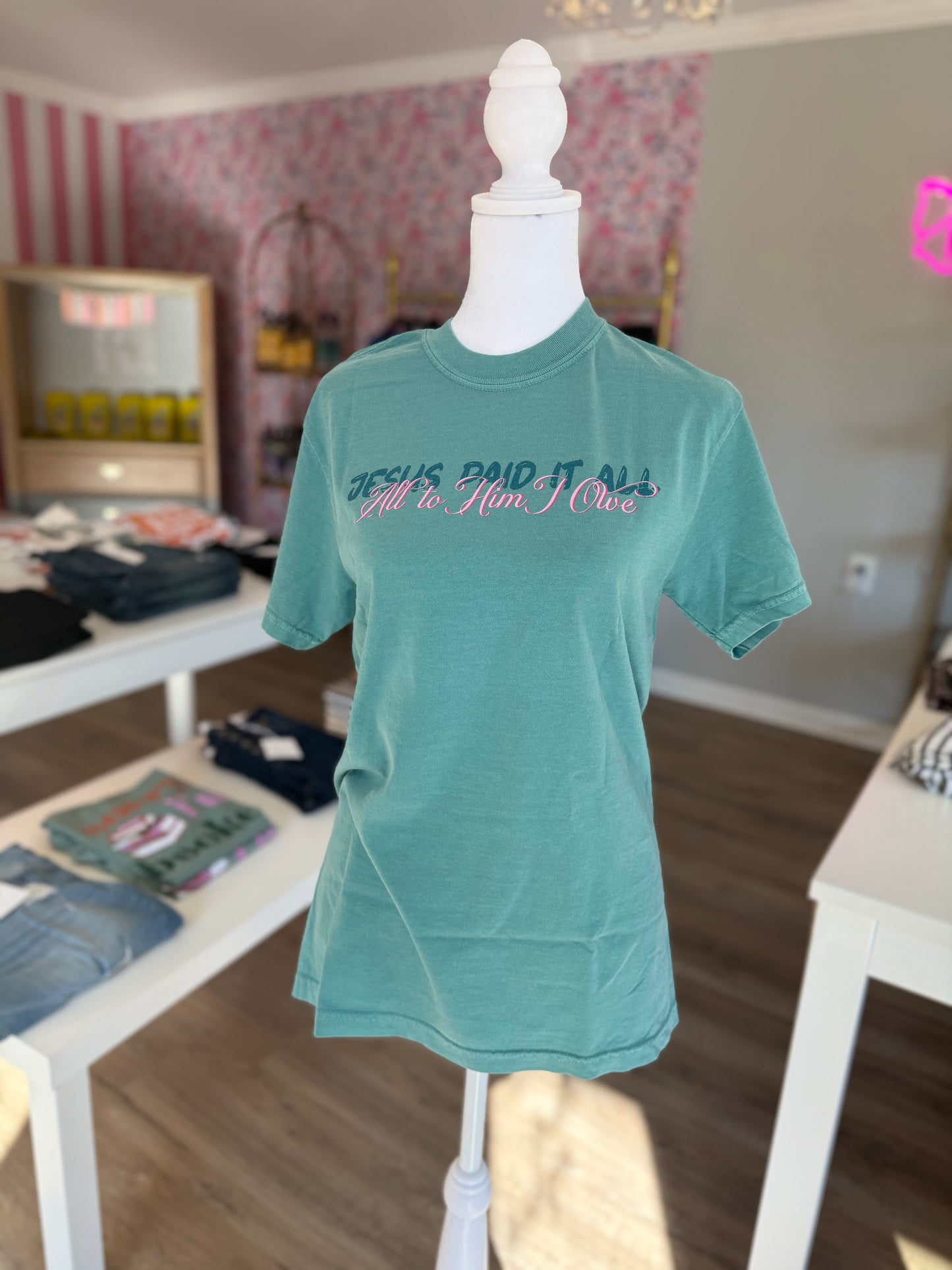 Jesus Paid it All Tee PP040