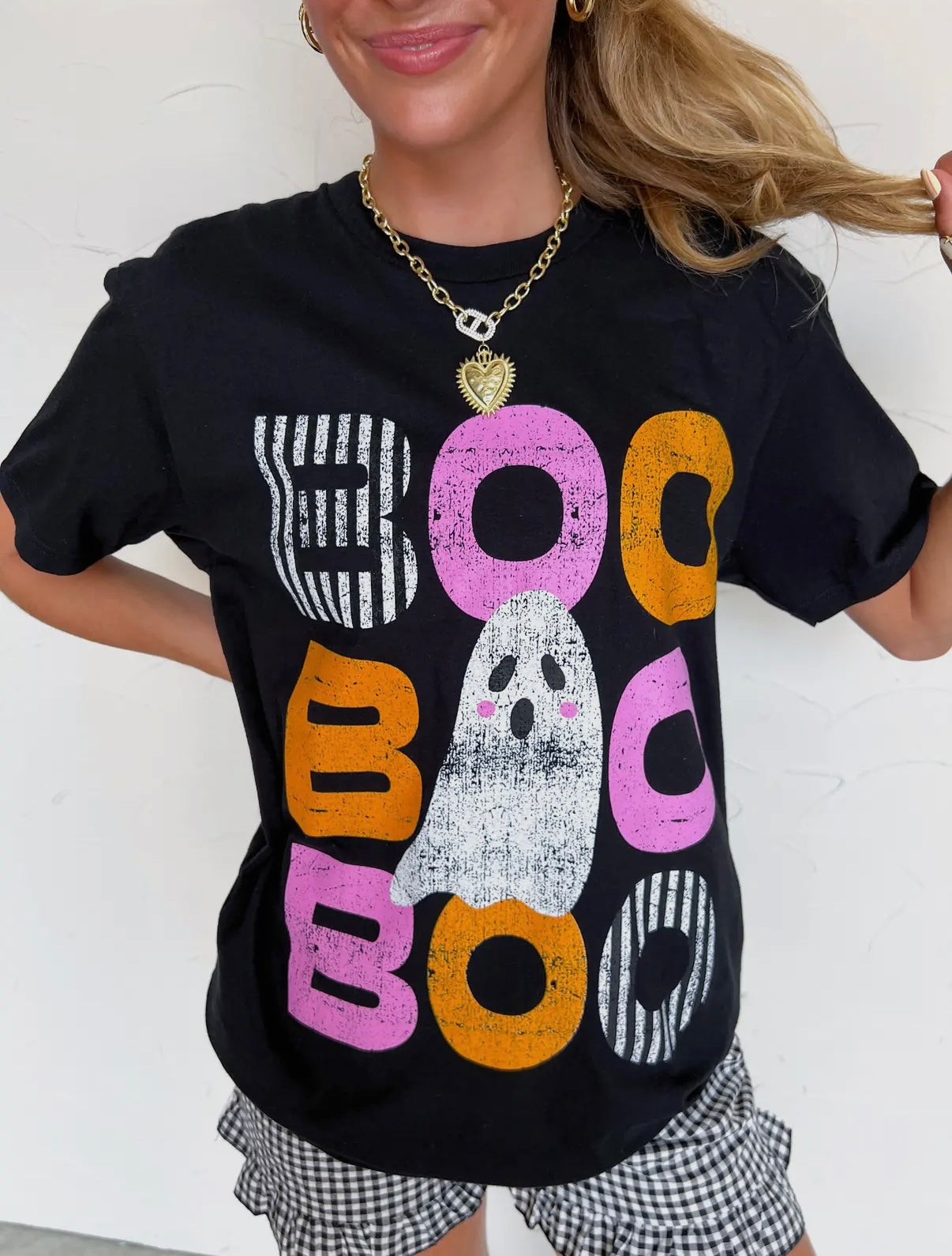 Boo Stacked Tee PP057