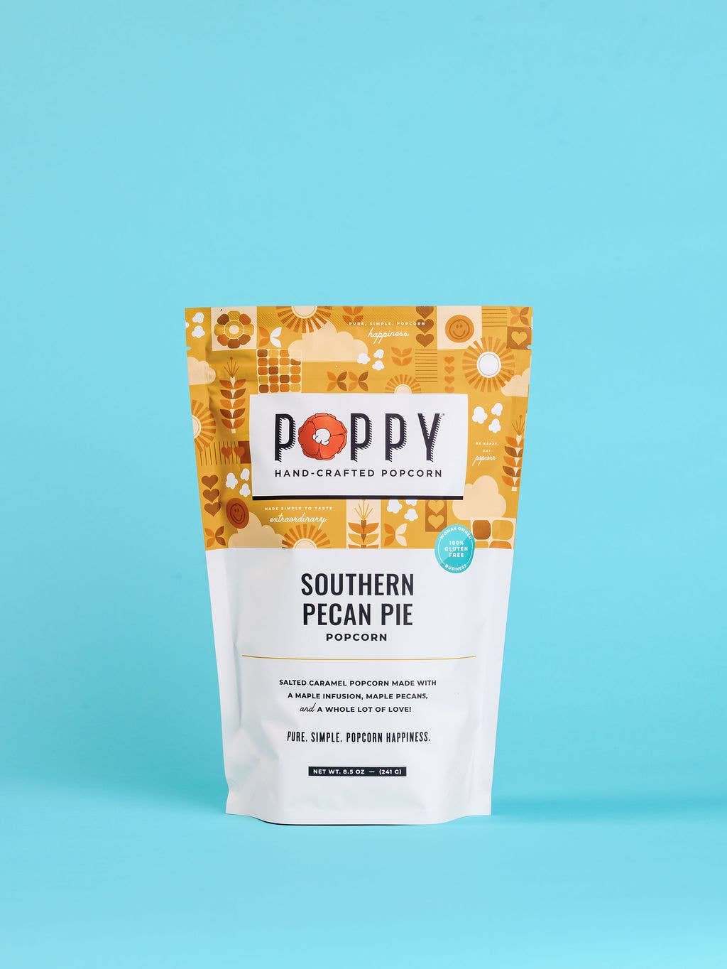 Southern Pecan Pie Popcorn- Fall Seasonal