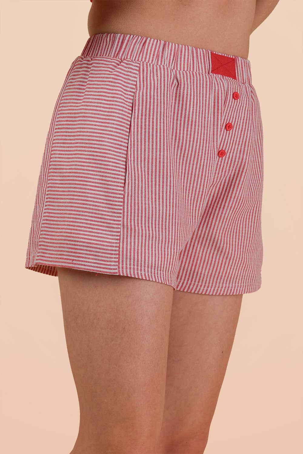 NP70735-Striped & Checker Boxer Shorts PP159