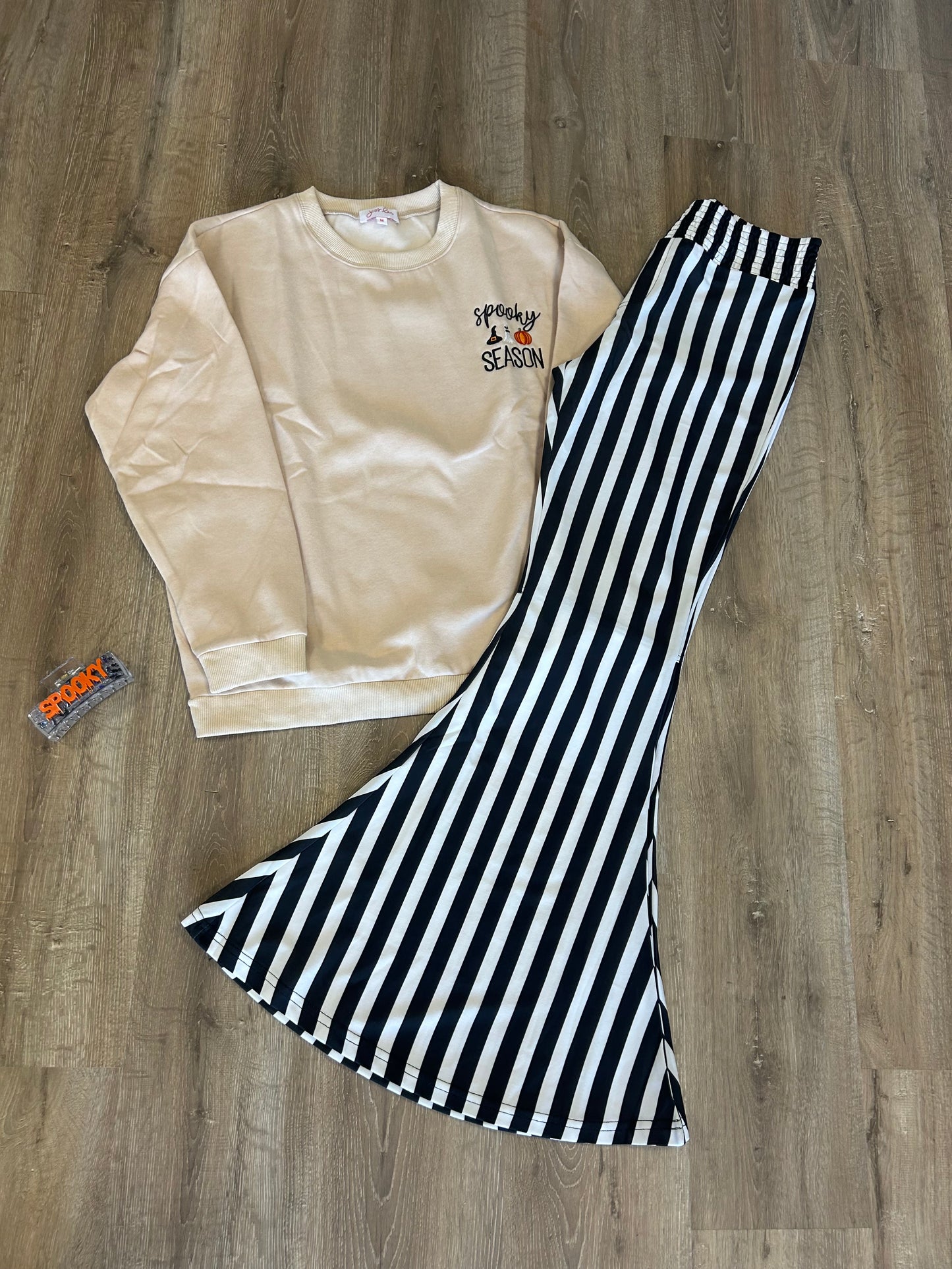 Spooky Season Embroidered Sweatshirt PP064