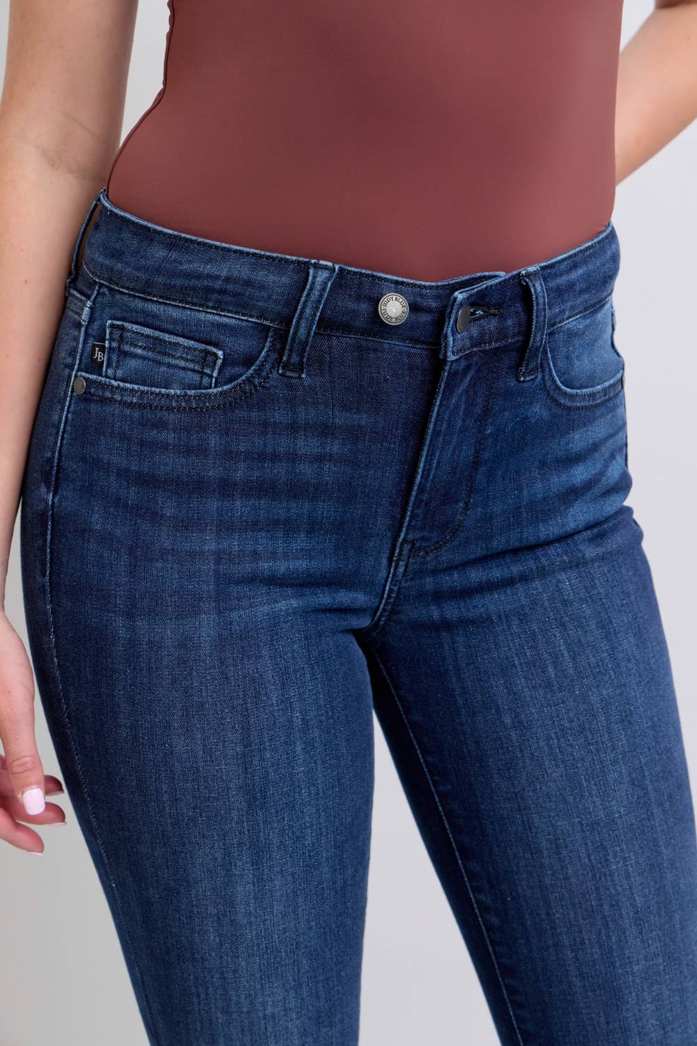Judy Blue Skinny w/ Raw Hem PP117