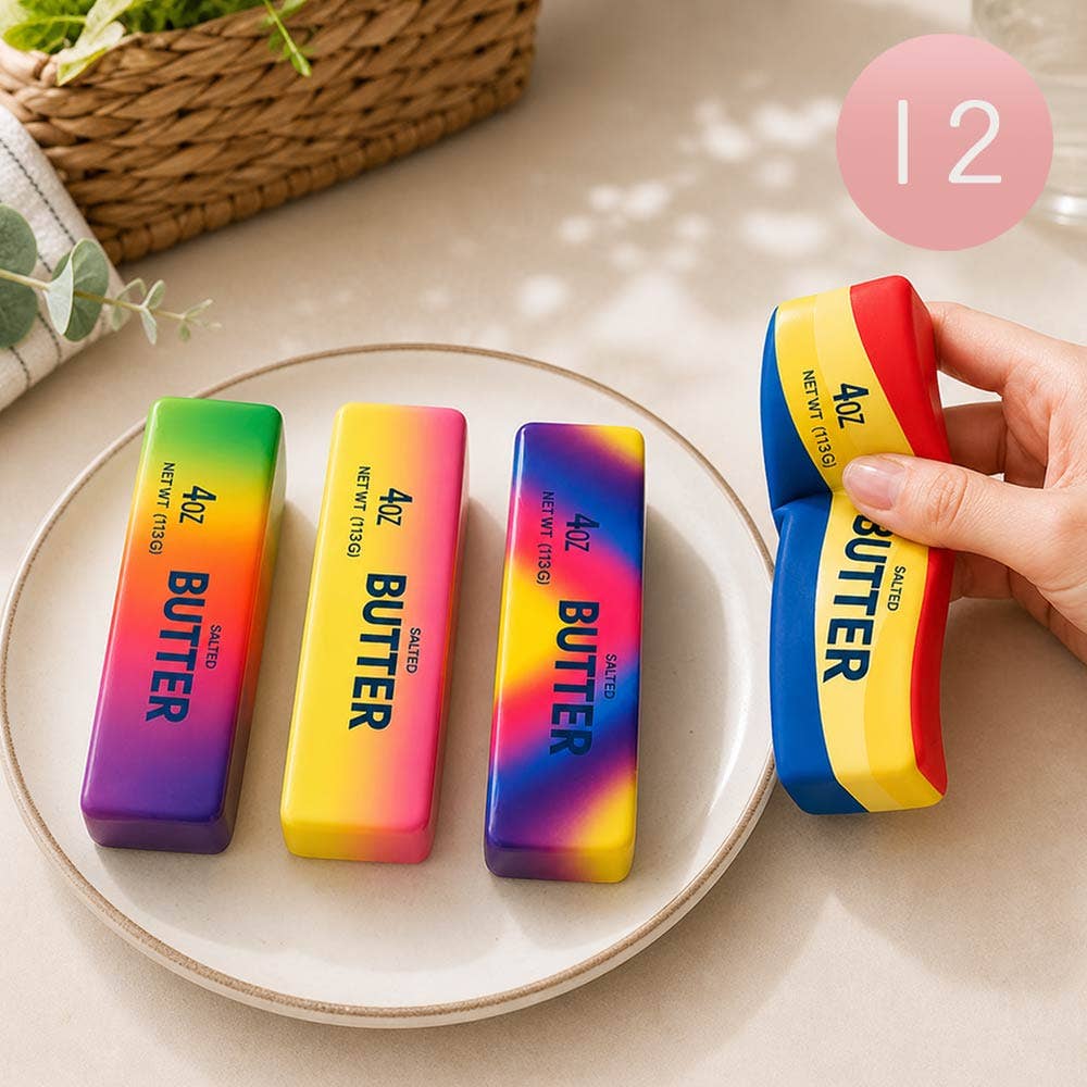 Rainbow Butter Bar Stress Relief Toy