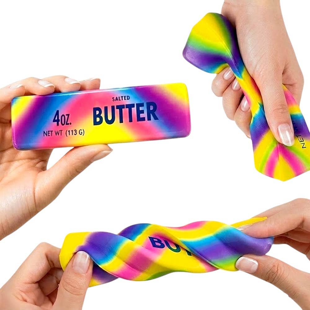 Rainbow Butter Bar Stress Relief Toy