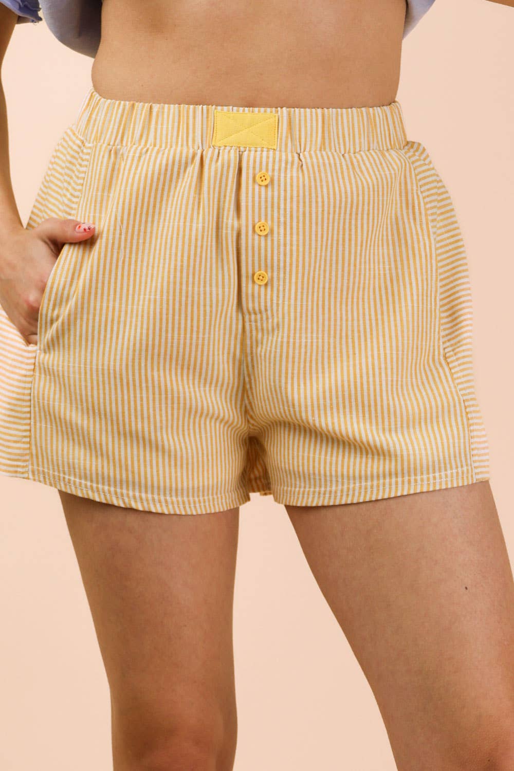 NP70735-Striped & Checker Boxer Shorts PP159