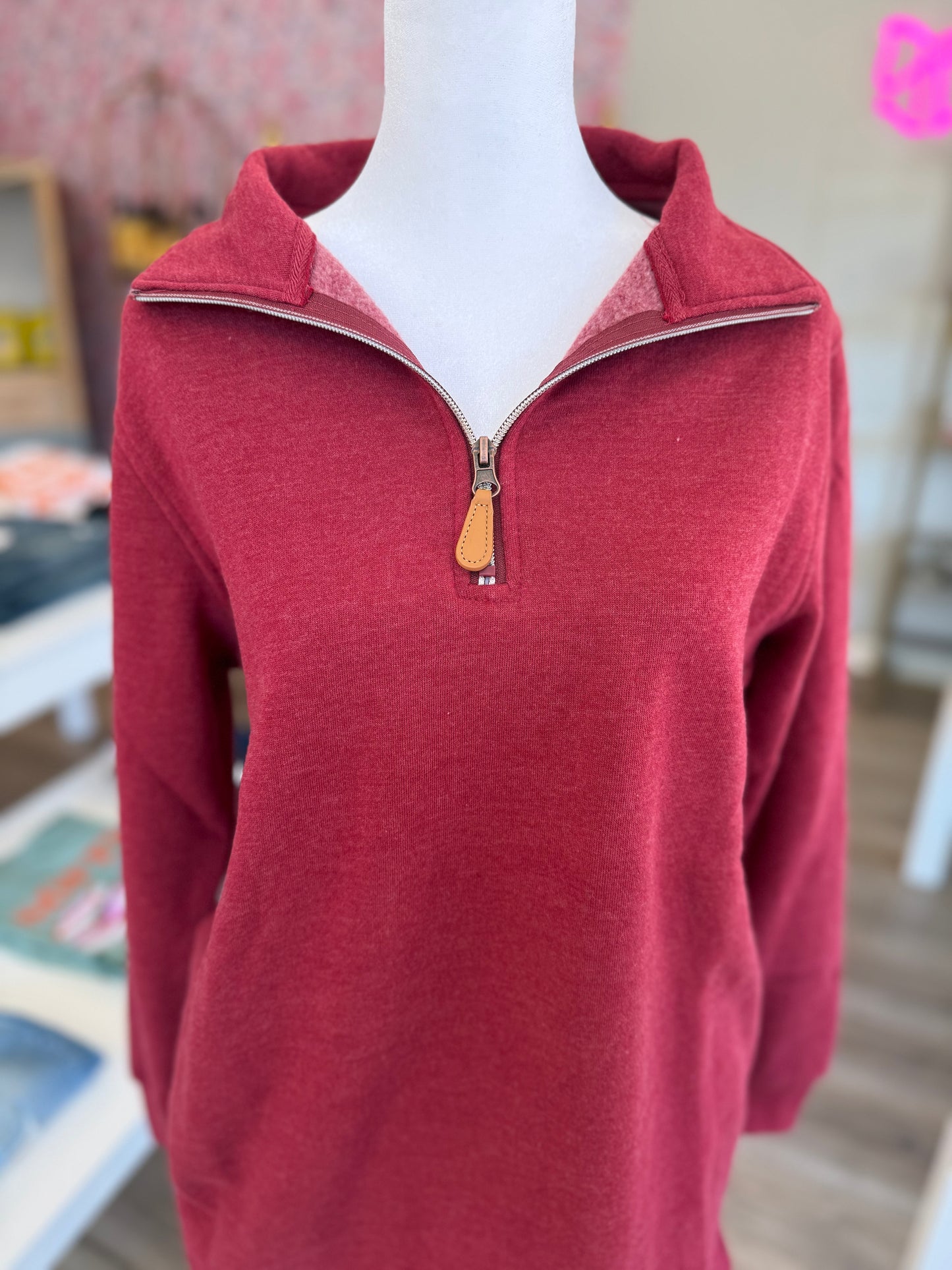 Miley Quarter Zip Pullover PP041