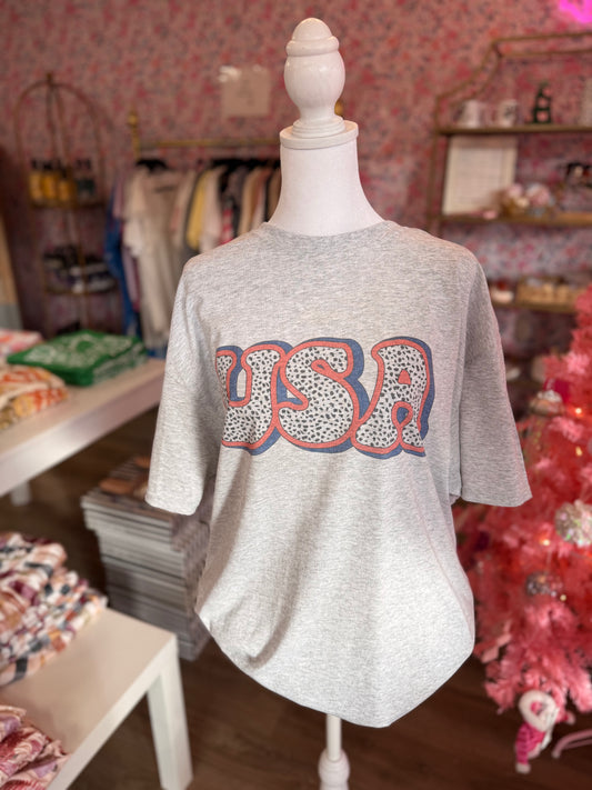 USA Cheetah Tee PP086