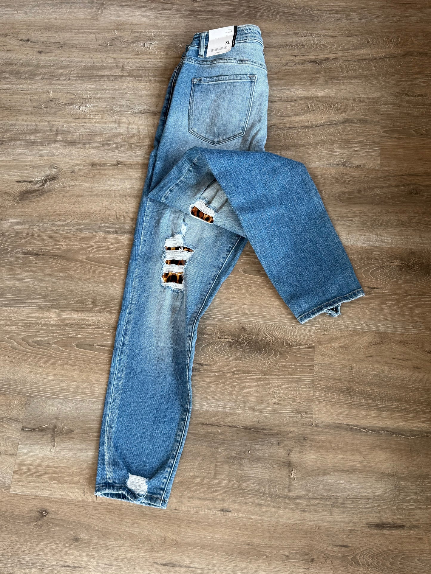 KanCan Leopard Jeans PP001