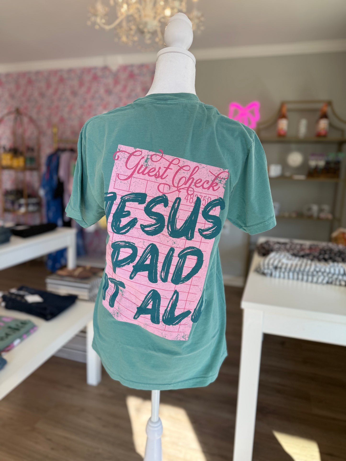 Jesus Paid it All Tee PP040