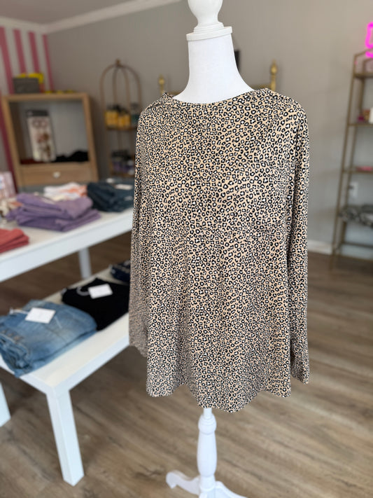 Cheetah Long Sleeve Tee PP027