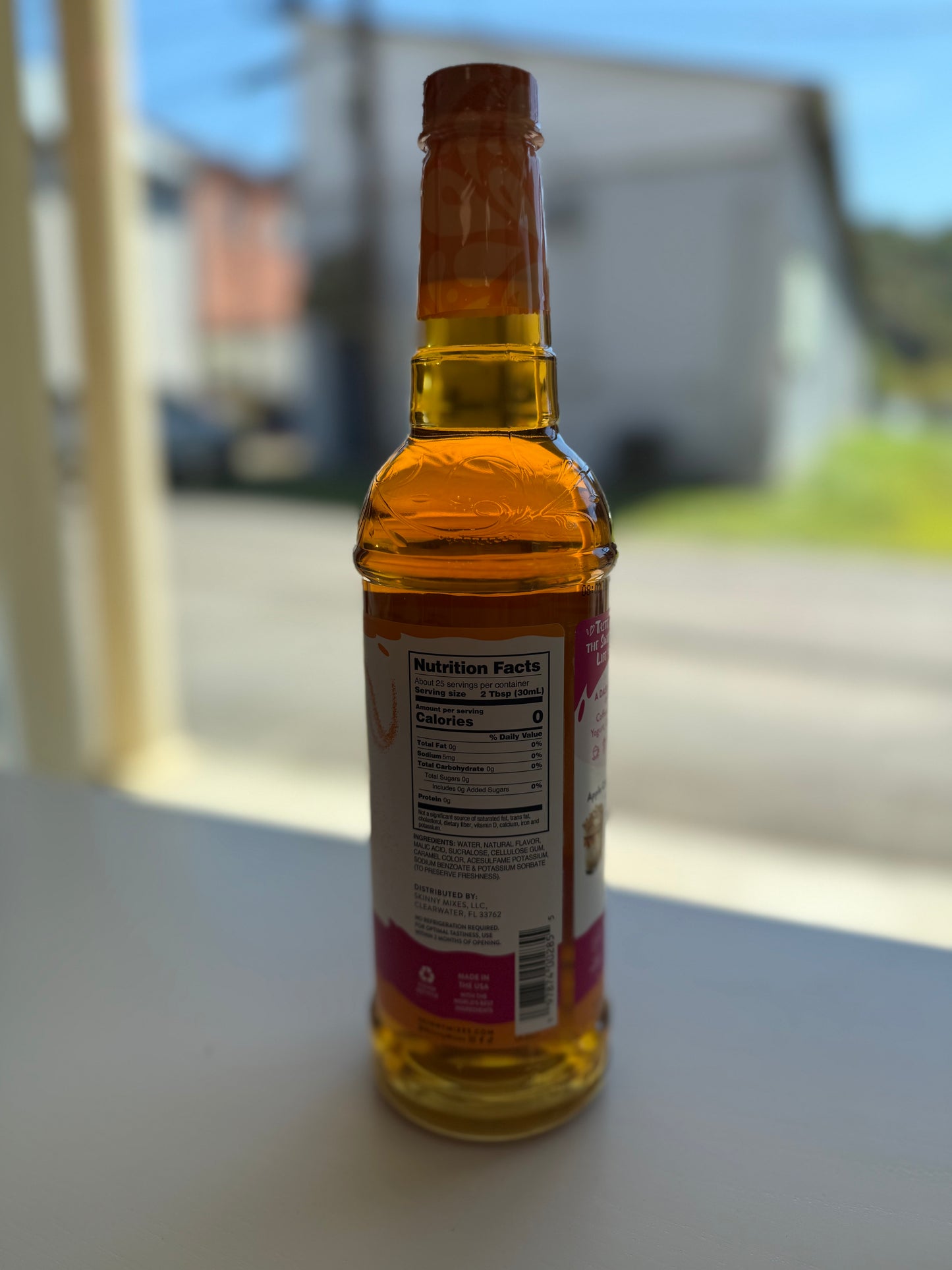 Apple Crisp Skinny Syrup