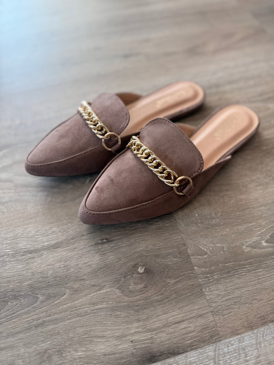 Mauve with Gold Slides PP058