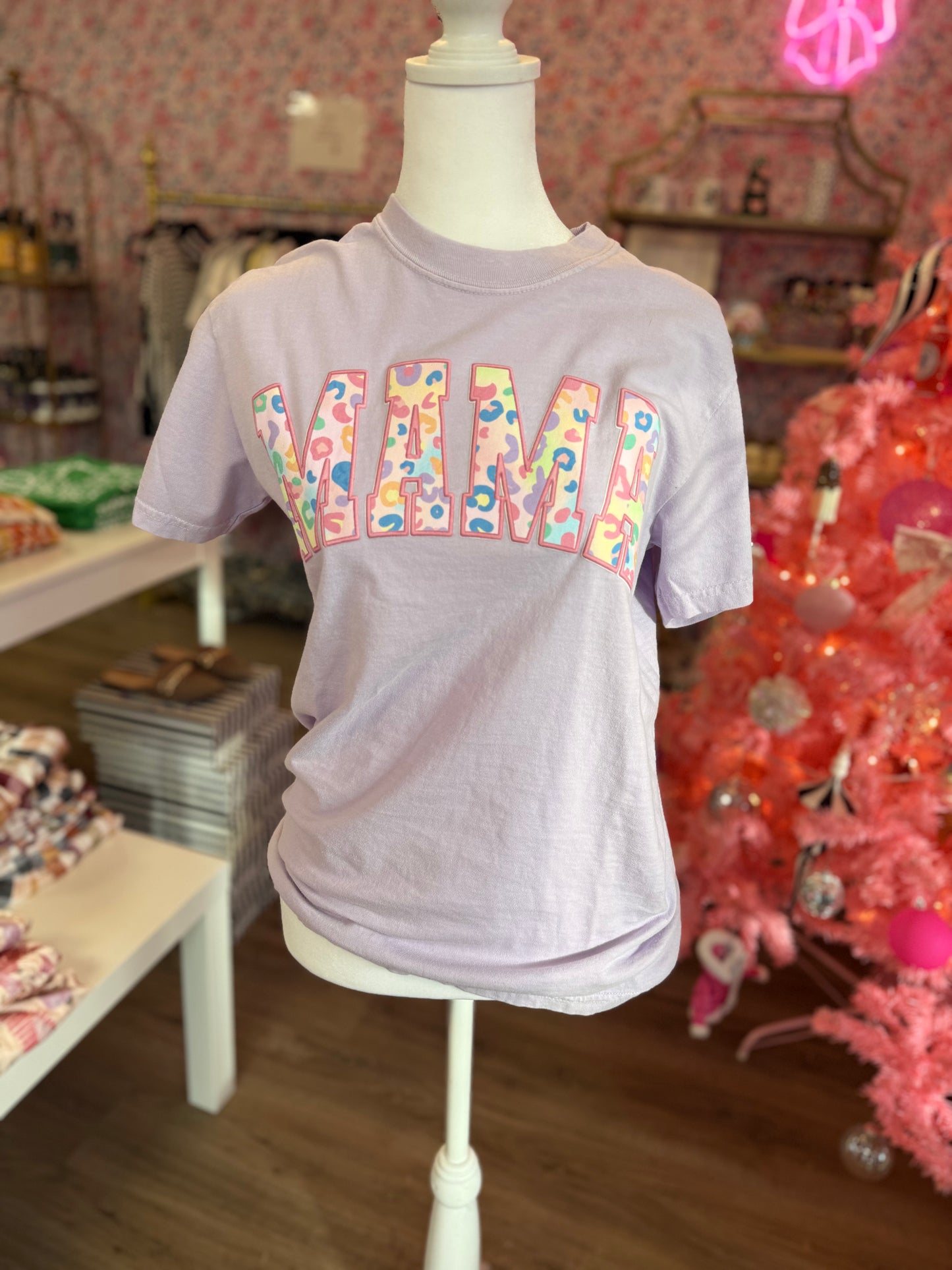 Mama Puff Letter Tee RR004