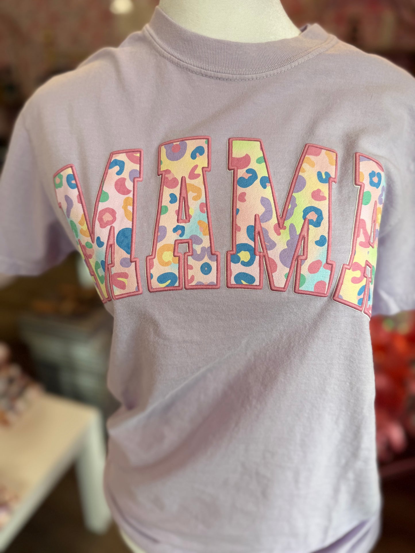 Mama Puff Letter Tee RR004