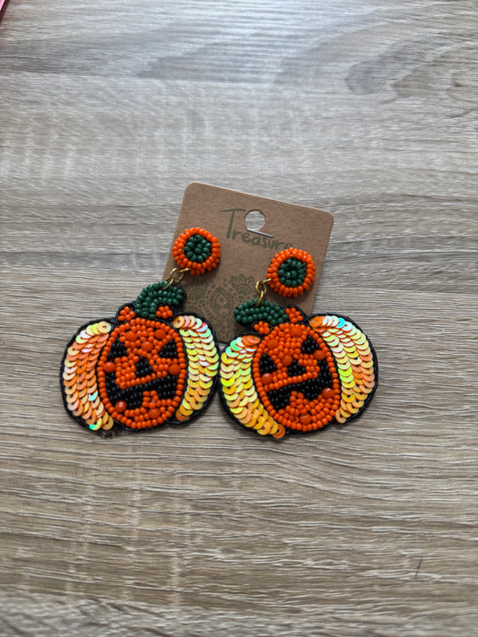 Pumpkin Earrings PP050