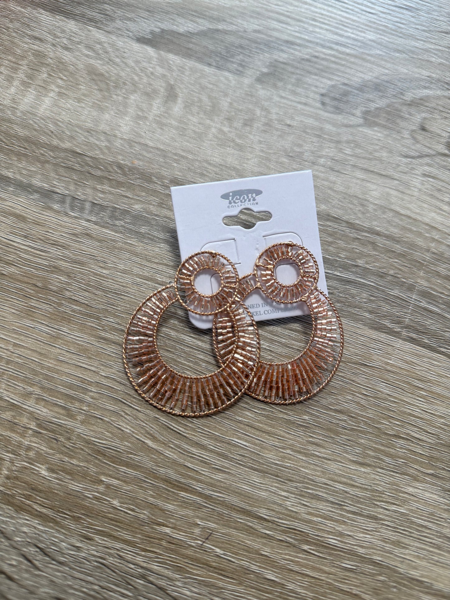 Gold Hoop Earrings PP051