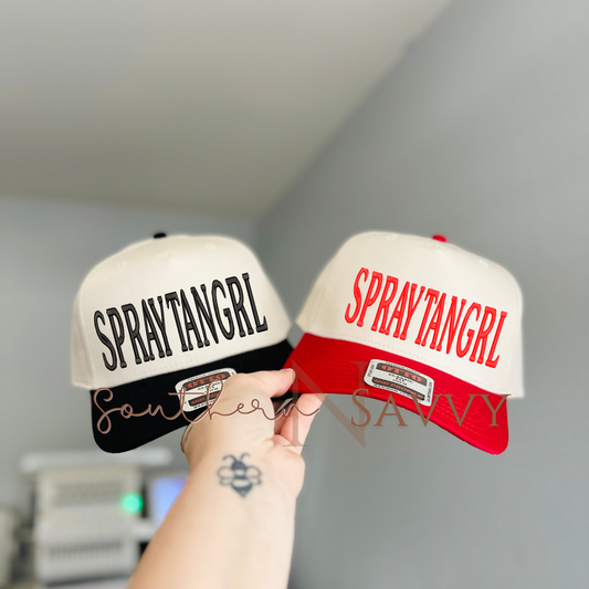 SPRAYTANGRL Embroidered Hat PP132