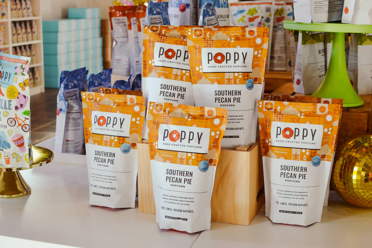 Southern Pecan Pie Popcorn- Fall Seasonal