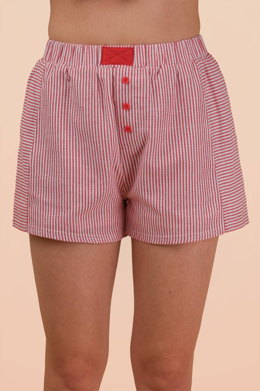 NP70735-Striped & Checker Boxer Shorts PP159