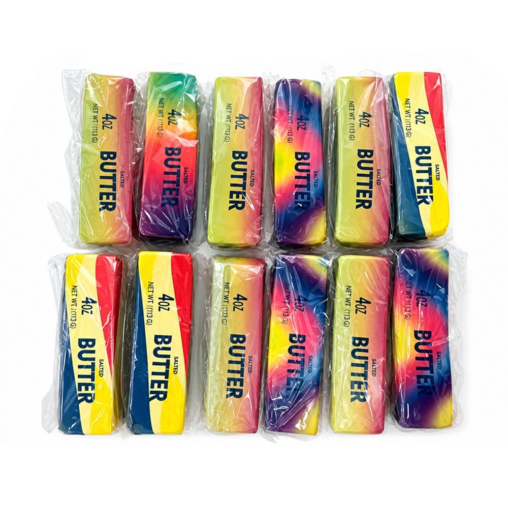 Rainbow Butter Bar Stress Relief Toy